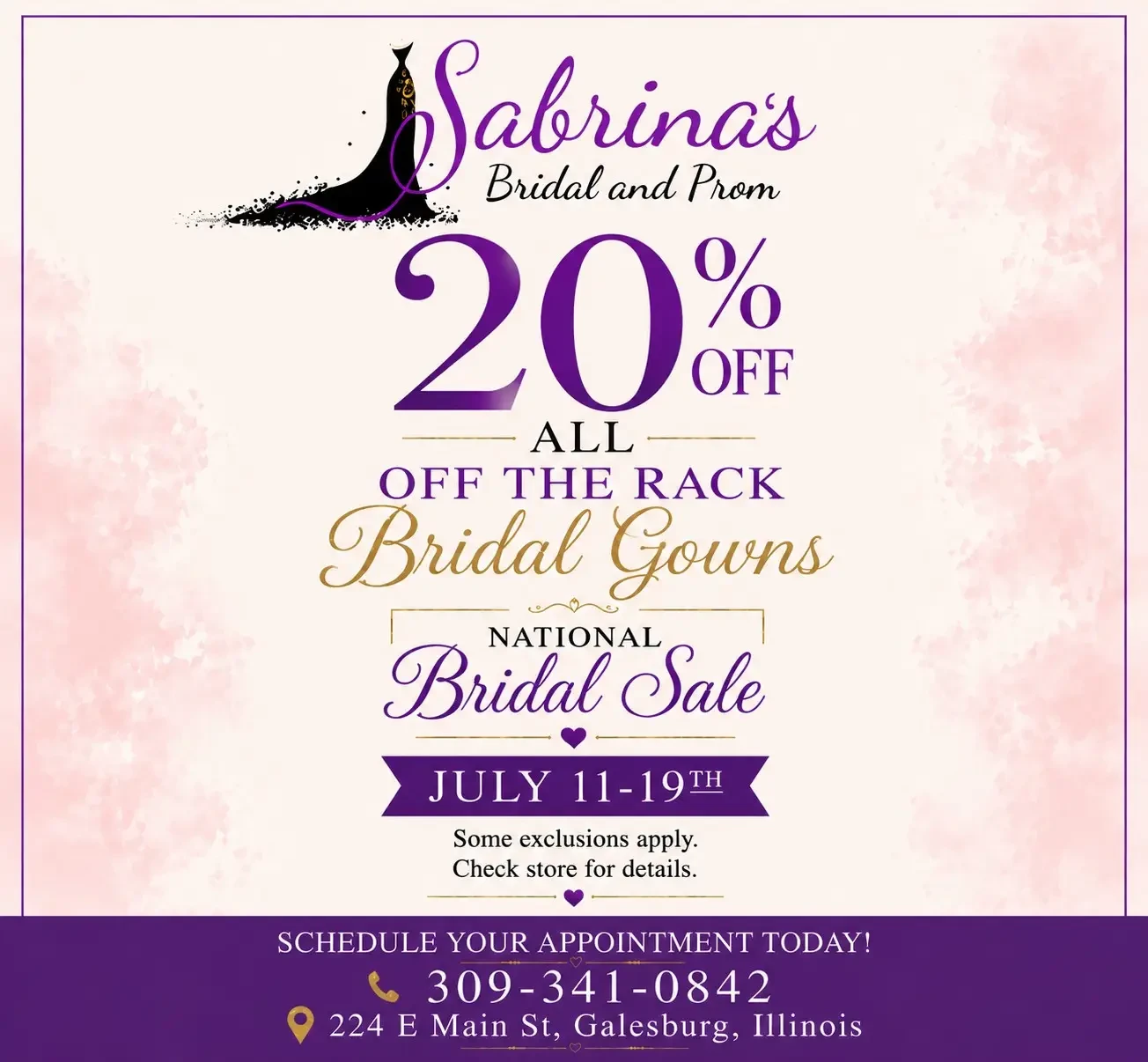 National Bridal Sale