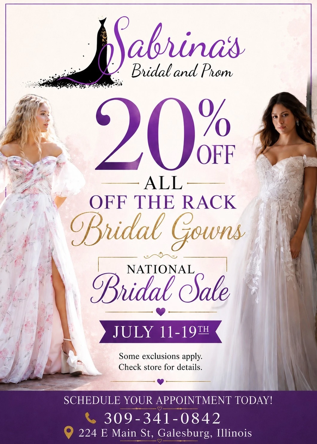 National Bridal Sale