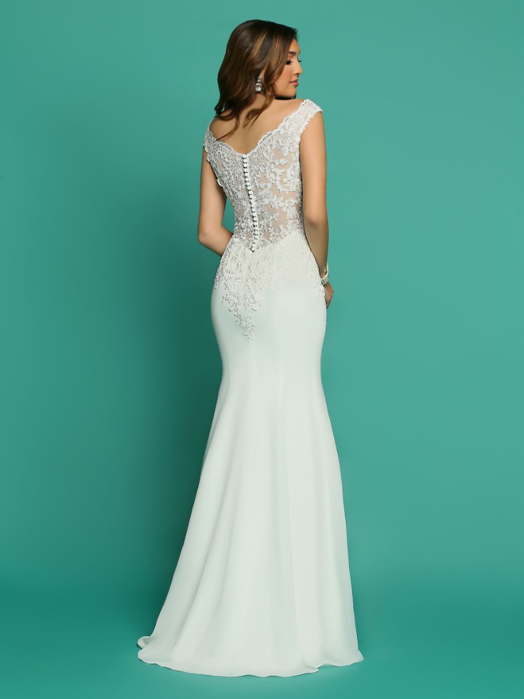 Davinci Bridal Style #F7060 Backface Thumbnail Image