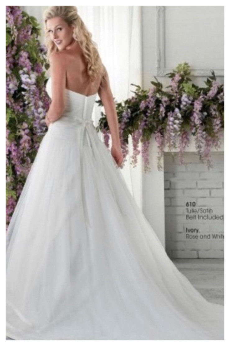 Bonny Bridal Style #610 Backface Thumbnail Image