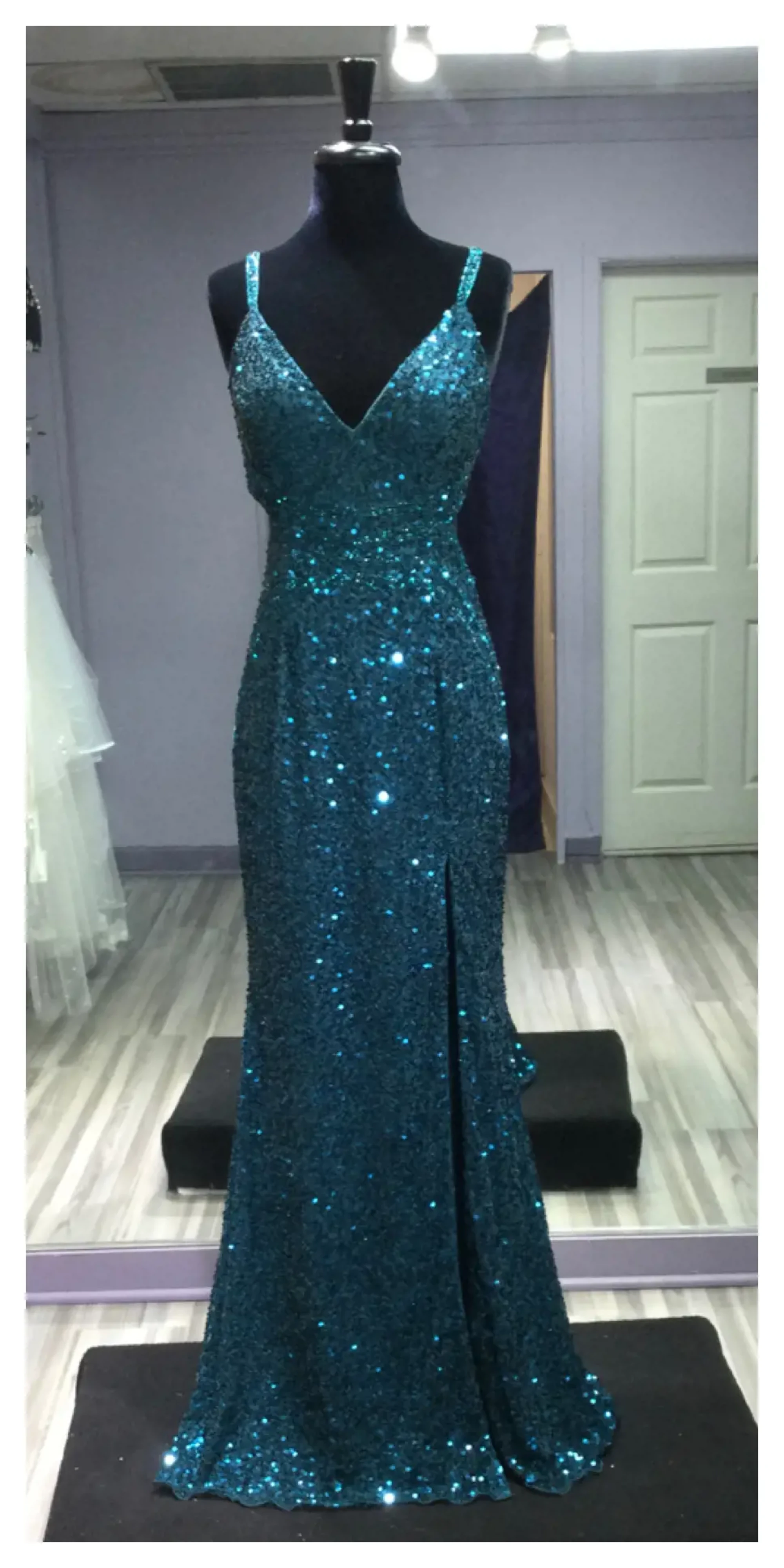 paul rekhi gold dress Paul Rekhi 1002CL Dress main image 0