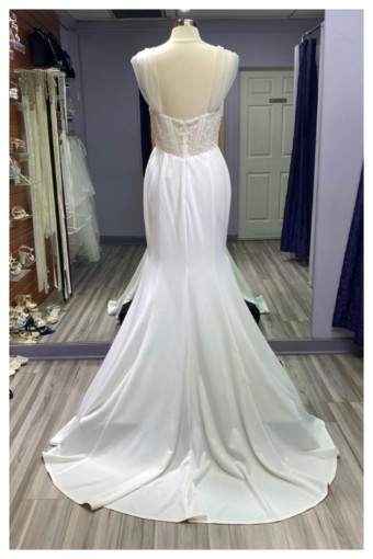 Davinci Bridal Style #F120 #3 Ivory/Ivory thumbnail