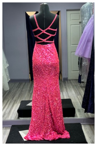 Paul Rekhi Style #5409 #1 Fuchsia Teal thumbnail