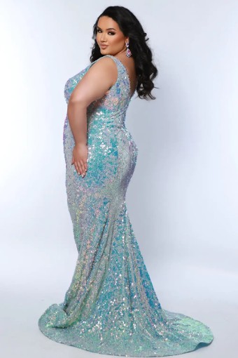 Tease Prom Style #TE2432 #2 Iridescent Aqua thumbnail