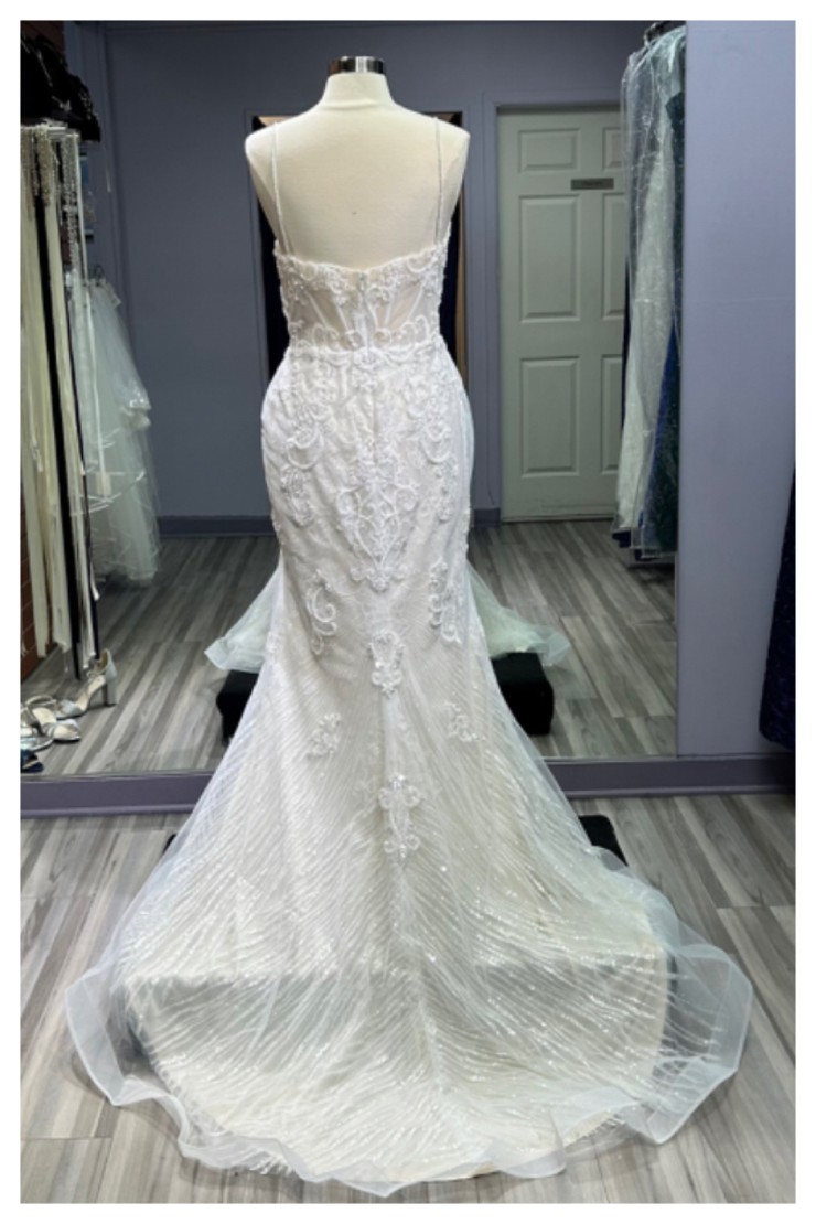 Davinci Bridal Style #F123 Backface Thumbnail Image