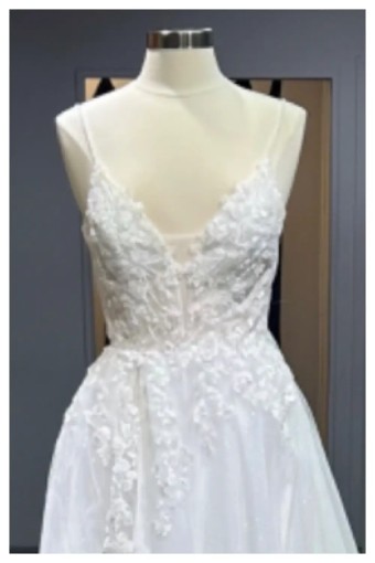 Davinci Bridal Style #F142 #1 Ivory/Ivory thumbnail