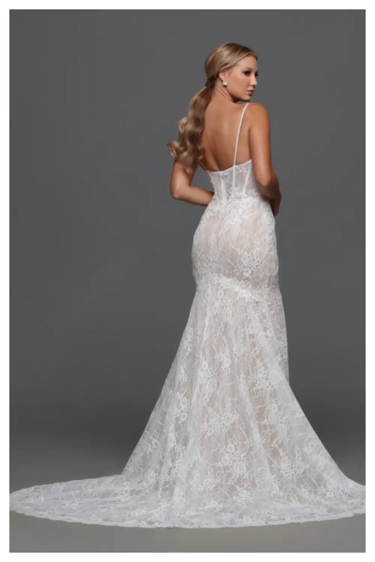 Davinci Bridal Style #F122 Backface Thumbnail Image