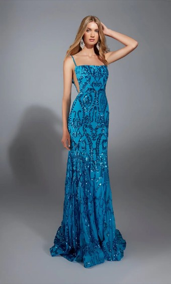 Alyce Paris Style #61852 #4 Cerulean Blue thumbnail