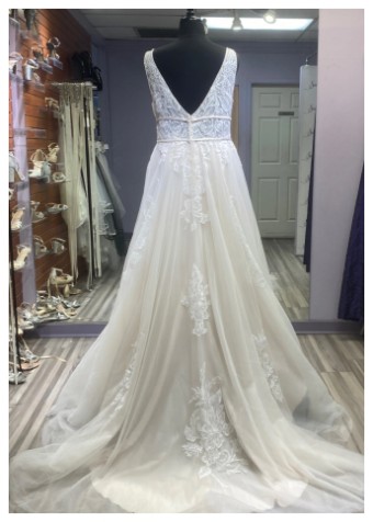 LiaMia Collection Style #19394 #2 Ivory/Soft Blush thumbnail