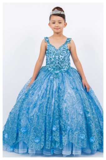 Cinderella Couture Style #8110 #0 Blue thumbnail
