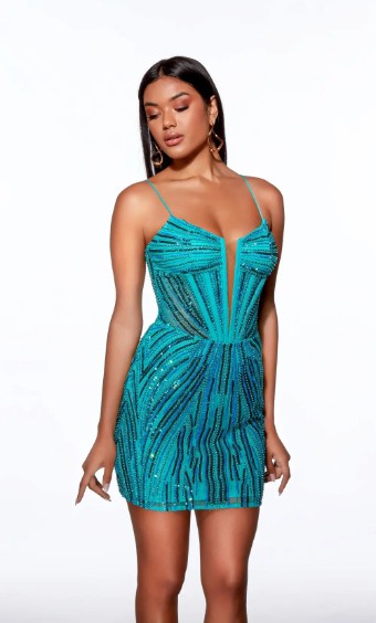 Alyce Paris Style #40016 #0 Caribbean thumbnail