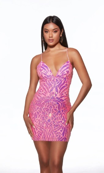 Alyce Paris Style #40082 #1 Hot Pink thumbnail