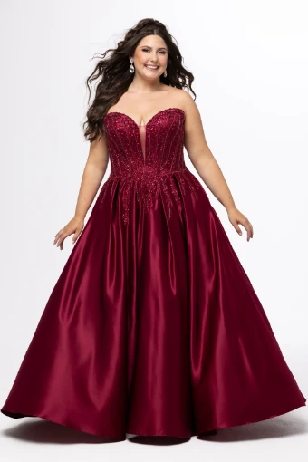 Tease Prom Style #TE2619 #0 Burgundy thumbnail