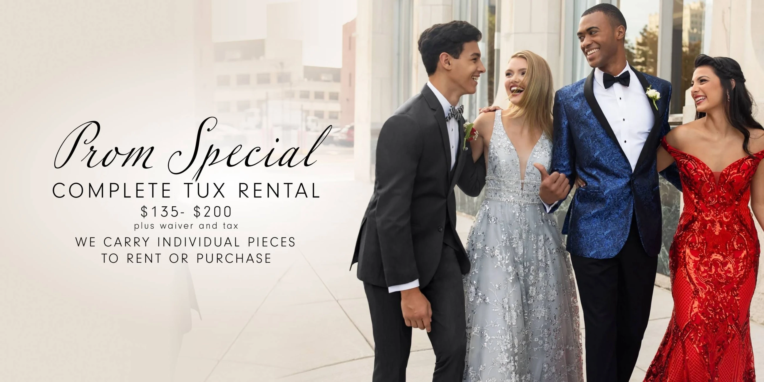 Homecoming special tuxedo desktop banner